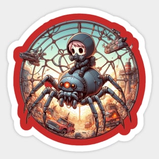 Kawaii Post-Apocalypse Sticker